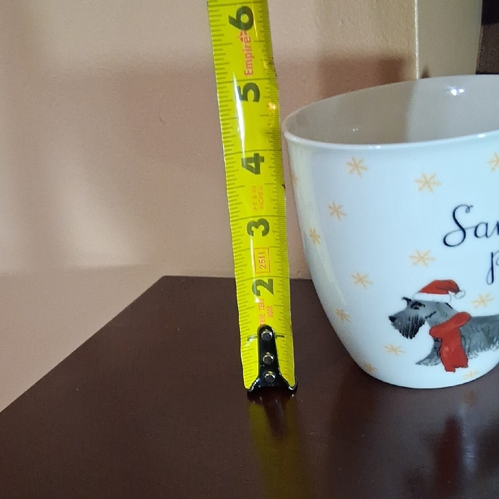 Santa Paws Scottish Terrier Holiday Mug By Milly Green. British Design. Ex Cond. - Picture 8 of 12